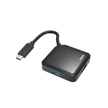 HAMA Hub USB-C 4x Portar 5 Gbit/s (00200112)