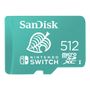 SANDISK SanDisk/ Nintendo microSDXC 512GB V30 C10 100MB/s R 90MB/s W NS