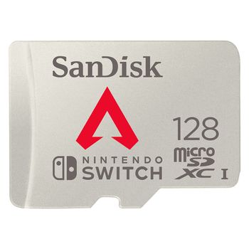 SANDISK MICROSDXC UHS-I CARD FOR 128 GB NINTENDO SWITCH APEX MEM (SDSQXAO-128G-GN6ZY)