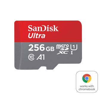 SANDISK Ultra 256GB microSD card (SDSQUA4-256G-GN6FA)
