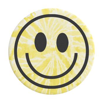 POPSOCKETS Tie Dye Smiley Aftageligt Greb m. Standerfunktion (804928)