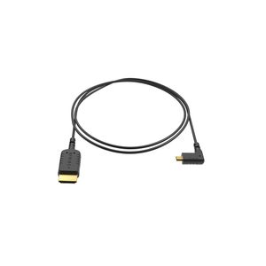 8Sinn Kabel Micro HDMI-HDMI Vinklad Extra Tunn 40cm (8-extrathin-angled-micro-hdmi)