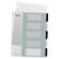 LEITZ Register PP PC-utskrift A4+ 1-5 Hv/Sort