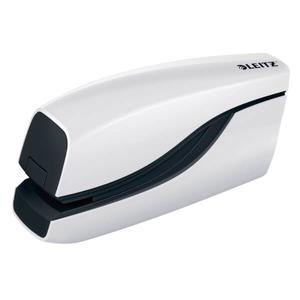 LEITZ Stapler Electric Battery WOW White (55661001)