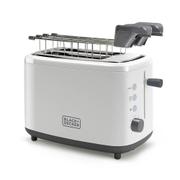 BLACK & DECKER Brødrister 2-Slice Hvit