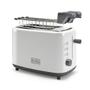 BLACK&DECKER Brødrister 2-Slice Hvit