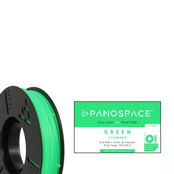 PANOSPACE Filament Green PLA 1.75mm 300g (PS-PLA175GRN0300)