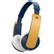 JVC Headphone KD10 On-Ear Wireless 85dB Yellow/ Blue