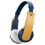 JVC Headphone KD10 On-Ear Wireless 85dB Yellow/Blue