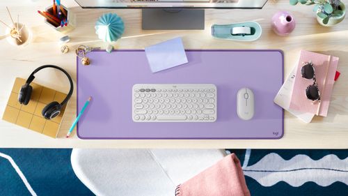 LOGITECH Desk Mat Studio Series - Lavender (956-000054)