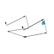 R-GO Tools Steel Office laptop stand silver IN