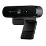 LOGITECH h BRIO 4K Ultra HD webcam - Webcam - colour - 4096 x 2160 - audio - USB (960-001106)