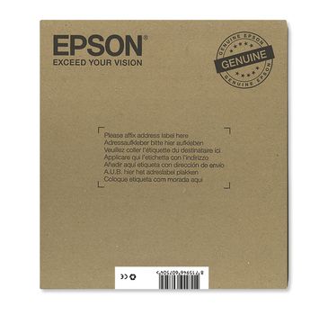 EPSON 16 Ink Cartridge Multipack 5.4ml 3 x 3.1ml Pack of 4 - C13T16264511 (C13T16264511)