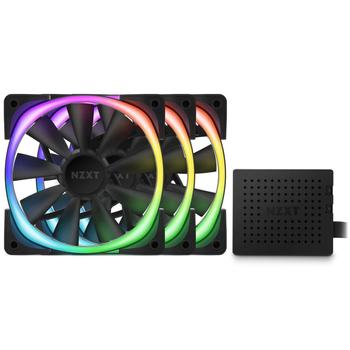 NZXT Aer RGB 2 Computer case Fan 12 cm Black 3 pc(s) (HF-2812C-TB)