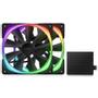 NZXT Aer RGB 2 - 140mm Twin Starter Pack Black (HF-2814C-DB)