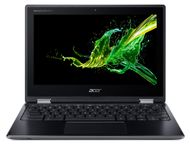 ACER Chromebook Spin 511 R752TN - Flipputformning - Intel Celeron N4120 / 1.1 GHz - Chrome OS - UHD Graphics 600 - 8 GB RAM - 64 GB eMMC - 11.6" AHVA pekskärm 1366 x 768 (HD) - Wi-Fi 5 - svart - kbd: Nordi (NX.AUQED.008)