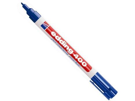 EDDING Merkepenn EDDING 400 rund blå (4-400003*10)