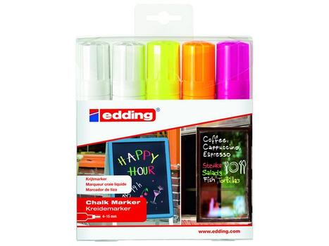 EDDING Merkepenn EDDING 4090 kritt ass. frg (5) (4-4090-5999)