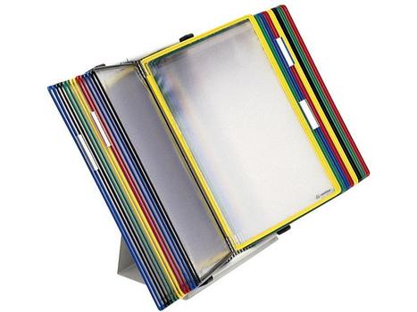 TARIFOLD Bordstativ DJOIS med 30 lommer grå (434309)