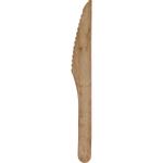 Kniv, ABENA Gastro, 16,5cm, brun, birketræ/ voks,  træ kniv, enkeltindpakket