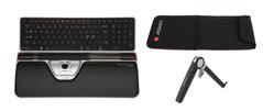 CONTOUR DESIGN Contour RollerMouse Red Plus Wireless Tastatur og rullebarre-musesæt Trådløs (RM-RED PLUS-WL-TK)