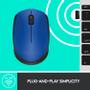 LOGITECH M171 Wireless Mouse BLUE (910-004640)