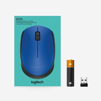 LOGITECH M171 Wireless Mouse BLUE (910-004640)