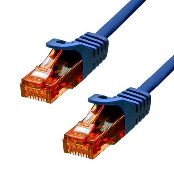 ProXtend CAT6 U/UTP CU LSZH Ethernet Cable Blue 25cm (6UTP-0025BL)