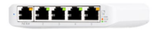 Ubiquiti UniFi Flex Mini Switch Layer 2 - 5 porter - kan få strøm fra PoE eller 5V USB-C-adapter (ikke inkludert) - 3-pakning