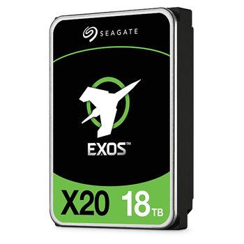 SEAGATE e Exos X20 ST18000NM000D - Hard drive - 18 TB - internal - SAS 12Gb/s - 7200 rpm - buffer: 256 MB (ST18000NM000D)