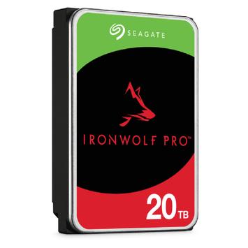 Seagate IronWolf Pro NAS 20TB Hard Drive, 3.5", 256MB, SATA 6Gb/s, 7200rpm (ST20000NE000)