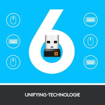 Logitech Wireless Touch Keyboard K400 Plus - tastatur - QWERTY - US International - svart Inn-enhet (920-007145)