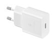 SAMSUNG 15W POWER ADAPTER W USB C CABLE WHITE ACCS