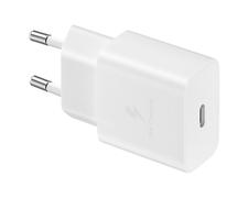 SAMSUNG 15 W -laturi, USB-C-kaapelilla, valkoinen