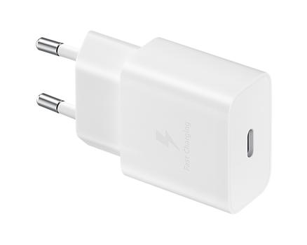 SAMSUNG 15W Adapter C to C Cable included White (EP-T1510XWEGEU)