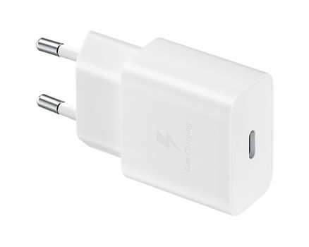 SAMSUNG Power Adapter 15W USB-C with Cable White (EP-T1510XWEGEU)