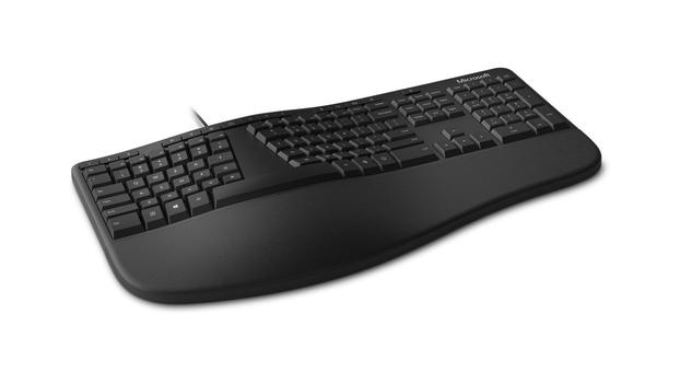 MICROSOFT ERGONOMIC KEYBOARD NORD LAYOUT QWERTY BLK NORDIC LAYOUT PERP (LXM-00009)