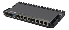 MikroTik RB5009UG+S+IN - ruter - rackmonterbar