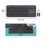 LOGITECH K400 Plus Keyboard, Swiss (920-007133)
