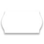 METO Etikett 26x16 vit perm. 6rl/fp