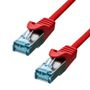 ProXtend CAT6A S/FTP CU LSZH Ethernet Cable Red 75cm (6ASFTP-0075R)
