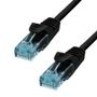 ProXtend CAT6A U/UTP CU LSZH Ethernet Cable Black 75cm