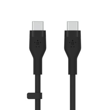 BELKIN BOOSTCHARGE USB-C TO C 2.0 SILICONE CABLE 3M BLACK (CAB009BT3MBK)