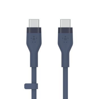 BELKIN BOOSTCHARGE USB-C TO C 2.0 SILICONE CABLE 2M BLUE CABL (CAB009BT2MBL)
