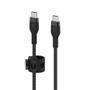 BELKIN PRO FLEX USB-C/ USB-C CBL FAST C SILICONE CABLE SUPPORTS FAST CHA CABL (CAB011BT2MBK)