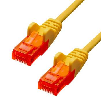 ProXtend CAT6 U/UTP CCA PVC Ethernet Cable Yellow 7m (V-6UTP-07Y)