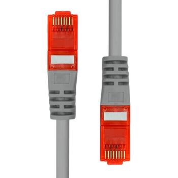 ProXtend CAT6 U/UTP CCA PVC Ethernet Cable Grey 20cm (V-6UTP-002G)