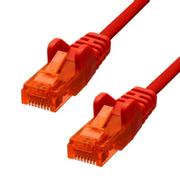 ProXtend CAT6 U/UTP CCA PVC Ethernet Cable Red 25cm