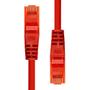 ProXtend CAT6 U/UTP CCA PVC Ethernet Cable Red 20cm (V-6UTP-002R)