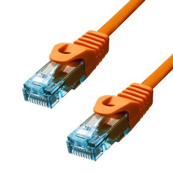 ProXtend CAT6A U/UTP CU LSZH Ethernet Cable Orange 20cm (6AUTP-002O)